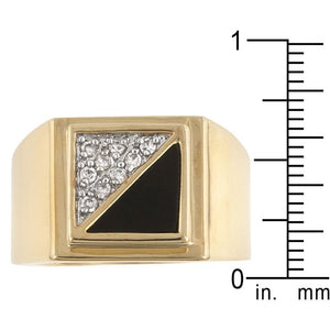 Gemini Cubic Zirconia Mens Ring - Jewelry Xoxo