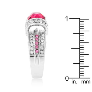 Ovaline Pink Ring - Jewelry Xoxo