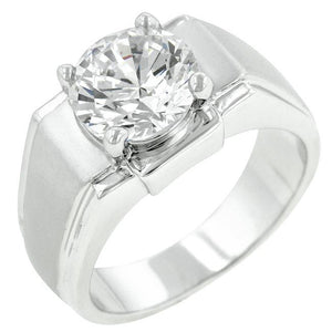 Regal Mens Cubic Zirconia Ring - Jewelry Xoxo