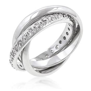Intertwined Eternity Bands - Jewelry Xoxo