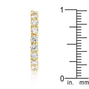 Jessica Band in Goldtone Finish - Jewelry Xoxo