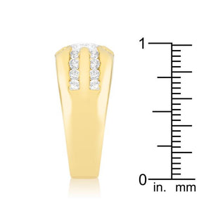 Cubic Zirconia Sunrise Ring - Jewelry Xoxo