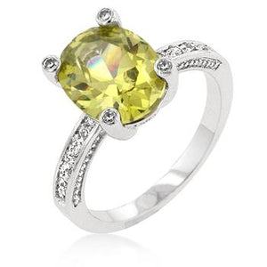 Peridot Anniversary Ring - Jewelry Xoxo