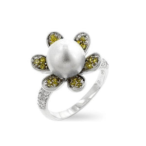 Ivy Pearl Ring - Jewelry Xoxo