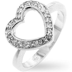 Sterling Heart Ring - Jewelry Xoxo