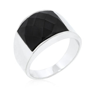 Onyx Cocktail Ring - Jewelry Xoxo