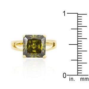 Olive Green Gypsy Ring - Jewelry Xoxo