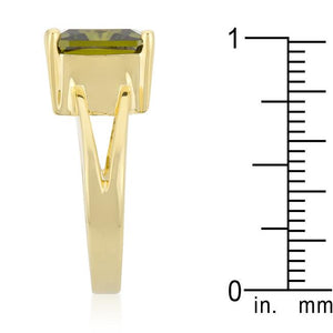 Olive Green Gypsy Ring - Jewelry Xoxo