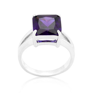 Amethyst Gypsy Ring - Jewelry Xoxo