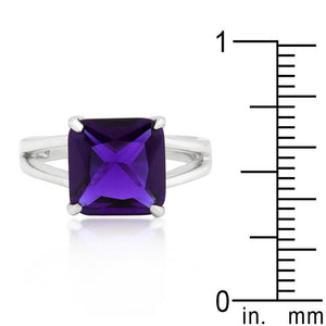 Amethyst Gypsy Ring - Jewelry Xoxo
