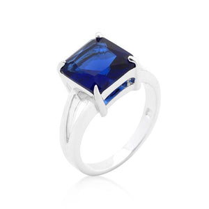 Sapphire Gypsy Ring - Jewelry Xoxo