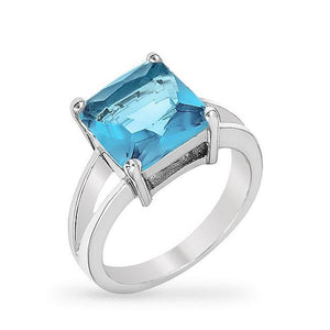 Aqua Gypsy Ring - Jewelry Xoxo