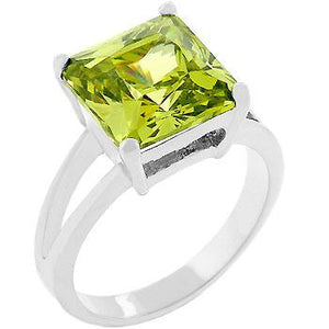 Peridot Gypsy Ring - Jewelry Xoxo