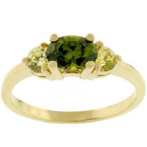 Oval Composer Cubic Zirconia Ring - Jewelry Xoxo