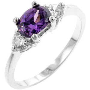 Oval Sonnet Cubic Zirconia Ring - Jewelry Xoxo