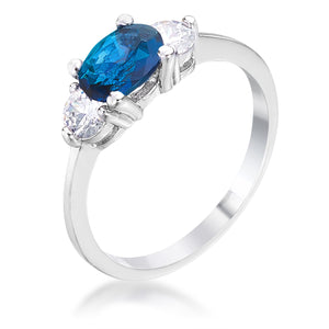 Oval Cubic Zirconia Maestro Ring - Jewelry Xoxo