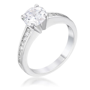 Cubic Zircon Engagement Ring - Jewelry Xoxo