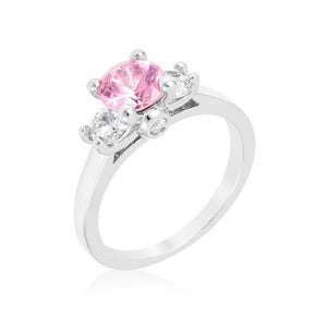 Mini Pink Ice Triplet Ring - Jewelry Xoxo