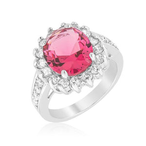 Red Cambridge Elegance Ring - Jewelry Xoxo