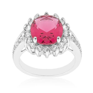Red Cambridge Elegance Ring - Jewelry Xoxo