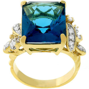 Blue Lagoon Cocktail Ring - Jewelry Xoxo