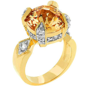 Champagne Brilliance Ring - Jewelry Xoxo