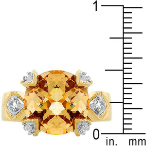 Champagne Brilliance Ring - Jewelry Xoxo