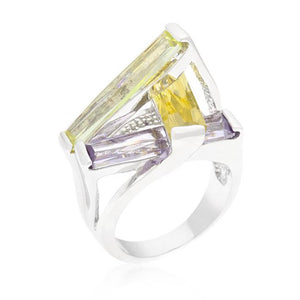 Crystalline Sculpture Cocktail Ring - Jewelry Xoxo