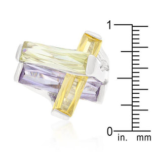 Crystalline Sculpture Cocktail Ring - Jewelry Xoxo