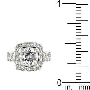 Palisades Classic Clear Ring - Jewelry Xoxo