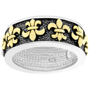 Antique Fleur De Lis Ring - Jewelry Xoxo