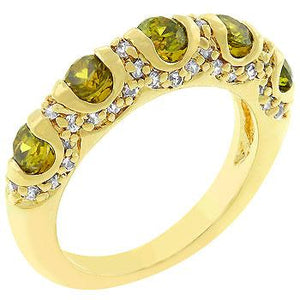 Olive Fusion Ring - Jewelry Xoxo