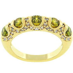 Olive Fusion Ring - Jewelry Xoxo