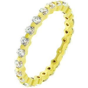 Golden Lace Eternity Band - Jewelry Xoxo