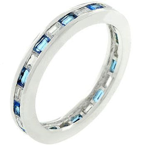 Sapphire Eternity Ring - Jewelry Xoxo