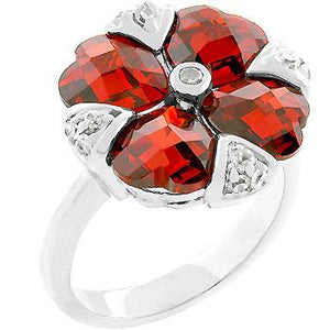 Garnet Artisan Ring - Jewelry Xoxo