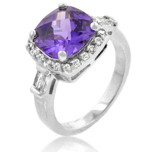 Midnight Amethyst Ring - Jewelry Xoxo