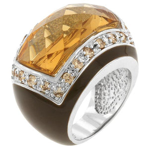 Persian Champagne Ring - Jewelry Xoxo