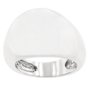 Liquid Silver Fashion Ring - Jewelry Xoxo