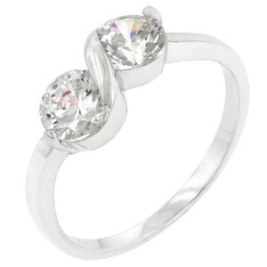Sterling Silver Anniversary Ring - Jewelry Xoxo