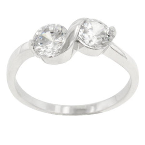 Sterling Silver Anniversary Ring - Jewelry Xoxo