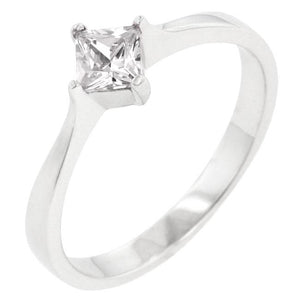 Classic Petite Solitaire Ring - Jewelry Xoxo