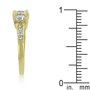 Triplet Golden Wedding Ring - Jewelry Xoxo