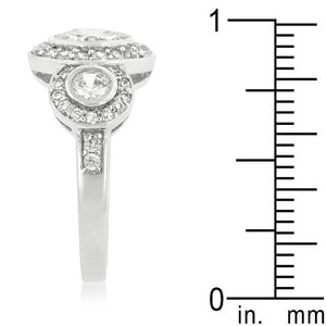 Fitzgerald Cubic Zirconia Ring - Jewelry Xoxo