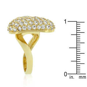 Bow Tie Cubic Zirconia Ring - Jewelry Xoxo