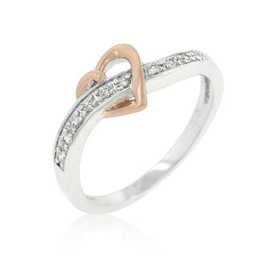 Rose Heart Band - Jewelry Xoxo
