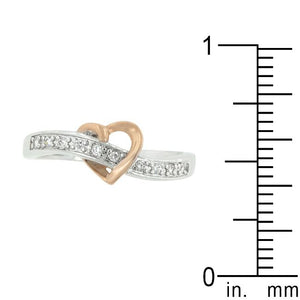 Rose Heart Band - Jewelry Xoxo