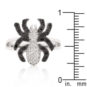 Cubic Zirconia Spider Fashion Ring - Jewelry Xoxo