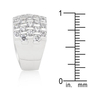 Channel Set Princess Cut Ring - Jewelry Xoxo