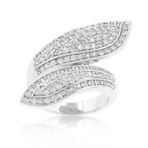 Pave Wrap Ring - Jewelry Xoxo